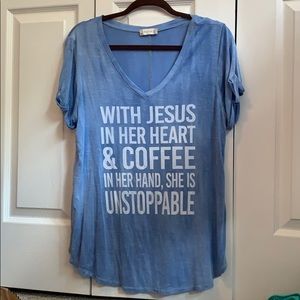 Altar’d State Blue Top